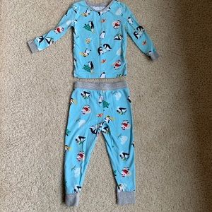 Pajamagram penguin Xmas PJs, 3T
